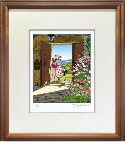 Amazon.co.jp: わたせせいぞう 版画（シルクスクリーン）「Moving
